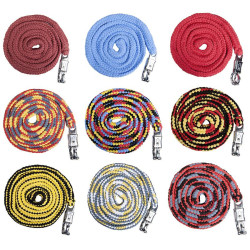 Acryl Führstrick mit Panik-Karabiner HKM Zufällig Acryl Führstrick mit Panik-Karabiner HKM Zufällig