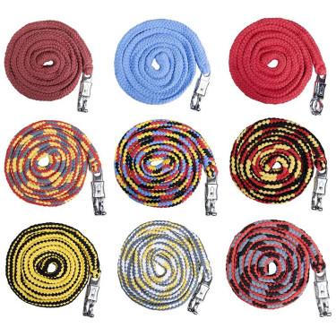 Acryl Führstrick mit Panik-Karabiner HKM Zufällig Acryl Führstrick mit Panik-Karabiner HKM Zufällig