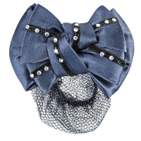 Netz mit Schleife HKM Dunkelblau