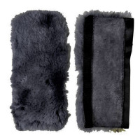 Halfterüberzug HKM Lammfell Dunkelbraun Halfterüberzug HKM Lammfell Dunkelbraun