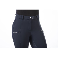 Hose Monaco Vollbesatz Silikon HKM Dunkelblau