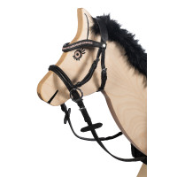 Gebisslose Trense Funny Horses, für Holzpferde HKM Schwarz