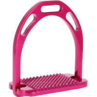 Steigbügel Feeling Large Pro Aluminium Fuchsie Rosa Steigbügel Feeling Large Pro Aluminium Fuchsie Rosa