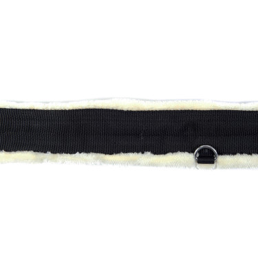 Teddy-Gurt HKM Schwarz / Creme