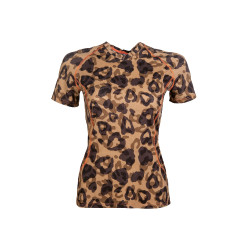 T-Shirt Clolour Breeze Kurzarm HKM Natürlich Braun T-Shirt Clolour Breeze Kurzarm HKM Natürlich Braun