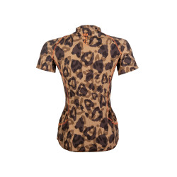 T-Shirt Clolour Breeze Kurzarm HKM Natürlich Braun T-Shirt Clolour Breeze Kurzarm HKM Natürlich Braun