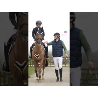 Brustblatt Cambridge synthetisches Lammfell HKM Braun