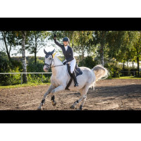 Herrenhose James Vollbesatz Silikon HKM Weiß Weiß Herrenhose James Vollbesatz Silikon HKM Weiß Weiß