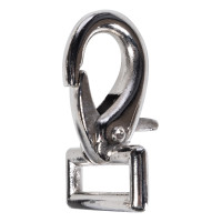 Rechteckiger HKM-Karabiner Silberfarben Grau Rechteckiger HKM-Karabiner Silberfarben Grau