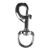 Karabinerhaken für HKM-Strickleinen Silberfarben Grau Karabinerhaken für HKM-Strickleinen Silberfarben Grau