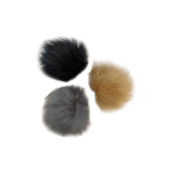 Bommel für Mütze HKM im 3er-Pack Bommel für Mütze HKM im 3er-Pack