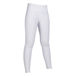 Leggings HKM Lisa Vollbesatz Silikon Weiß Wei&amp;szlig;