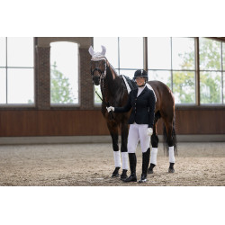 Leggings HKM Lisa Vollbesatz Silikon Weiß Wei&amp;szlig;