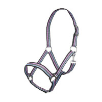 Halfter Linz HKM Braun / Grau / Rosa / Blau