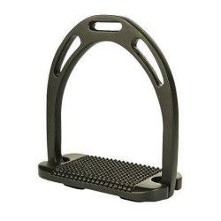 Aluminium-Steigbügel Light HKM Schwarz