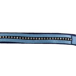 HKM Crystal gepolstertes Halfter-Set mit Karabinerhaken HKM Crystal gepolstertes Halfter-Set mit Karabinerhaken