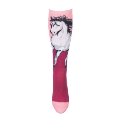 Kinder-Reitsocken Helsinki HKM Rosa / Weinrot Kinder-Reitsocken Helsinki HKM Rosa / Weinrot