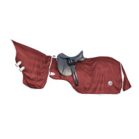 Fliegendecke mit abnehmbarem Hals HKM Aqua-Blau