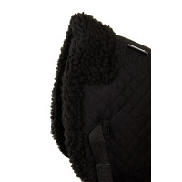 Synthetischer Fell-Sattelkissen Horze Braun