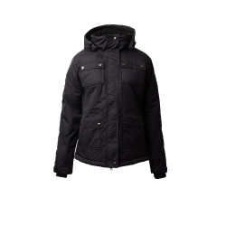 Horze WinterRider Jacke Schwarz Horze WinterRider Jacke Schwarz
