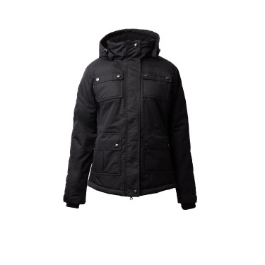 Horze WinterRider Jacke Schwarz Horze WinterRider Jacke Schwarz