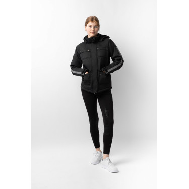 Horze WinterRider Jacke Schwarz Horze WinterRider Jacke Schwarz