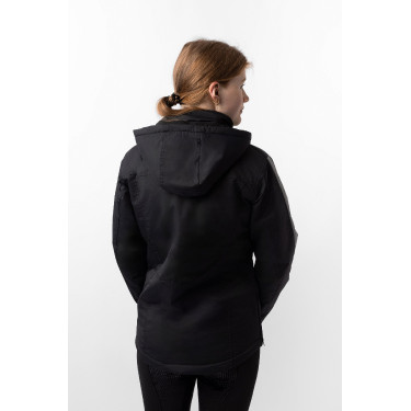 Horze WinterRider Jacke Schwarz Horze WinterRider Jacke Schwarz