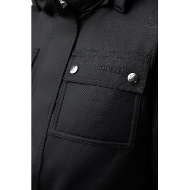 Horze WinterRider Jacke Schwarz Horze WinterRider Jacke Schwarz