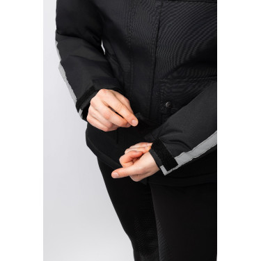 Horze WinterRider Jacke Schwarz Horze WinterRider Jacke Schwarz