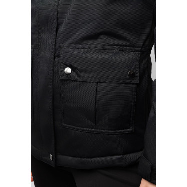 Horze WinterRider Jacke Schwarz Horze WinterRider Jacke Schwarz