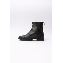 Lederstiefel Rosa mit Reißverschluss vorne Horze Lederstiefel Rosa mit Reißverschluss vorne Horze