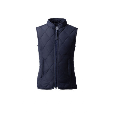 Klassische gesteppte Kinderweste Horze Dunkelblauer Peacoat Klassische gesteppte Kinderweste Horze Dunkelblauer Peacoat
