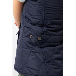 Klassische gesteppte Kinderweste Horze Dunkelblauer Peacoat Klassische gesteppte Kinderweste Horze Dunkelblauer Peacoat