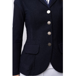 Wettkampfjacke mit Mesh Gabrielle Damen B Vertigo Dunkelmarineblau
