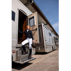 Wettkampfjacke mit Mesh Gabrielle Damen B Vertigo Dunkelmarineblau