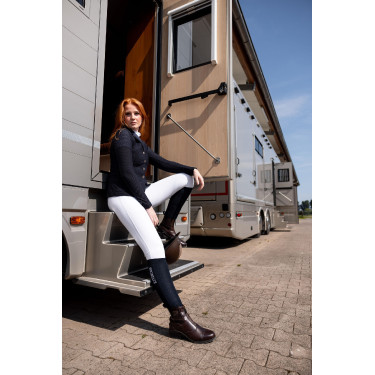 Wettkampfjacke mit Mesh Gabrielle Damen B Vertigo Dunkelmarineblau