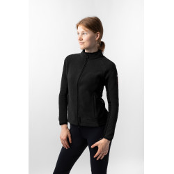 Reitjacke Fleece Stretch B Vertigo Cleo Damen Schwarz