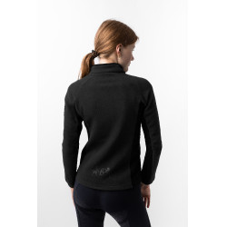 Reitjacke Fleece Stretch B Vertigo Cleo Damen Schwarz