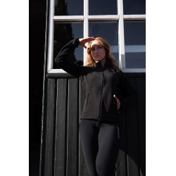 Reitjacke Fleece Stretch B Vertigo Cleo Damen Schwarz
