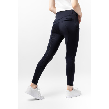 Thermohose Vollbesatz Mira Damen Horze Dunkelmarine Blau
