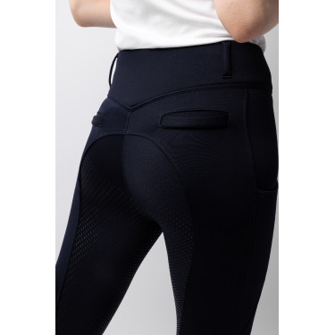Thermohose Vollbesatz Mira Damen Horze Dunkelmarine Blau