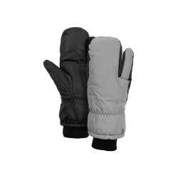 Reflektierende Drei-Finger-Fäustlinge Horze Reflektierendes Silber