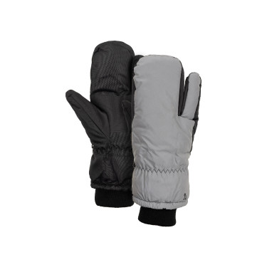 Reflektierende Drei-Finger-Fäustlinge Horze Reflektierendes Silber