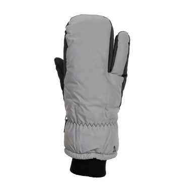 Reflektierende Drei-Finger-Fäustlinge Horze Reflektierendes Silber