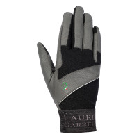 HKM Livigno Handschuhe Schwarz / Grau