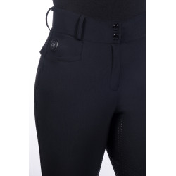 Heizhose Damen HKM Keep Warm ohne Akku Schwarz