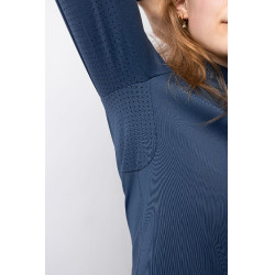 Trainingsshirt Horze Eloise Indigo Vintage Marineblau