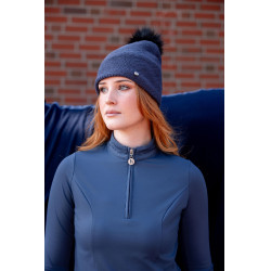 Trainingsshirt Horze Eloise Indigo Vintage Marineblau