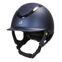 EQ3 Pardus Smooth Top Reithelm mit Verstellrad Back on Track Glitzerndes Blau EQ3 Pardus Smooth Top Reithelm mit Verstellrad Back on Track Glitzerndes Blau