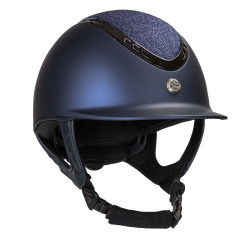 EQ3 Pardus Smooth Top Reithelm mit Verstellrad Back on Track Glitzerndes Blau EQ3 Pardus Smooth Top Reithelm mit Verstellrad Back on Track Glitzerndes Blau